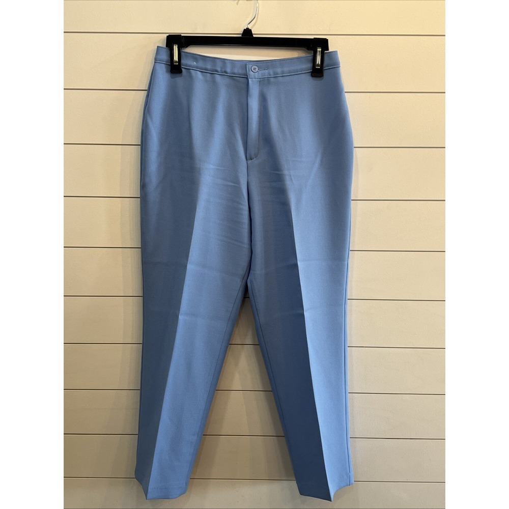 Vintage 1985 JC Penney Motion Pant Women's 32 Light Blue High Rise Grannycore